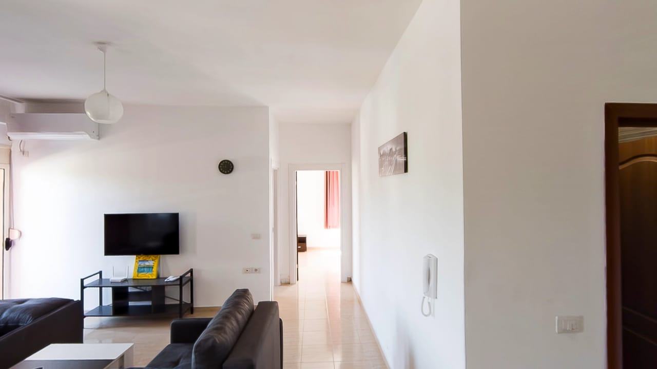 Inside one of the Emigres apartments in Vlorë